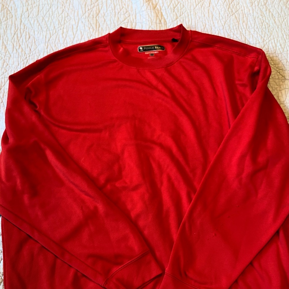 Red Pebble Beach Sweatshirt